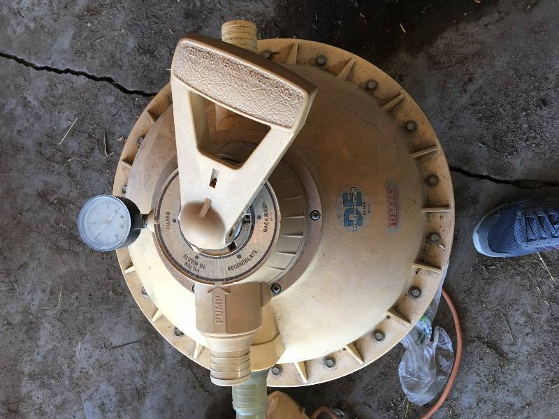 lot 225 image: doughboy silica ii sand filter