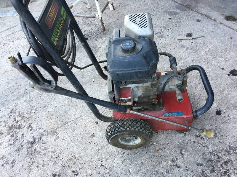 lot 234 image: generac residential pressure washer 2400 psi