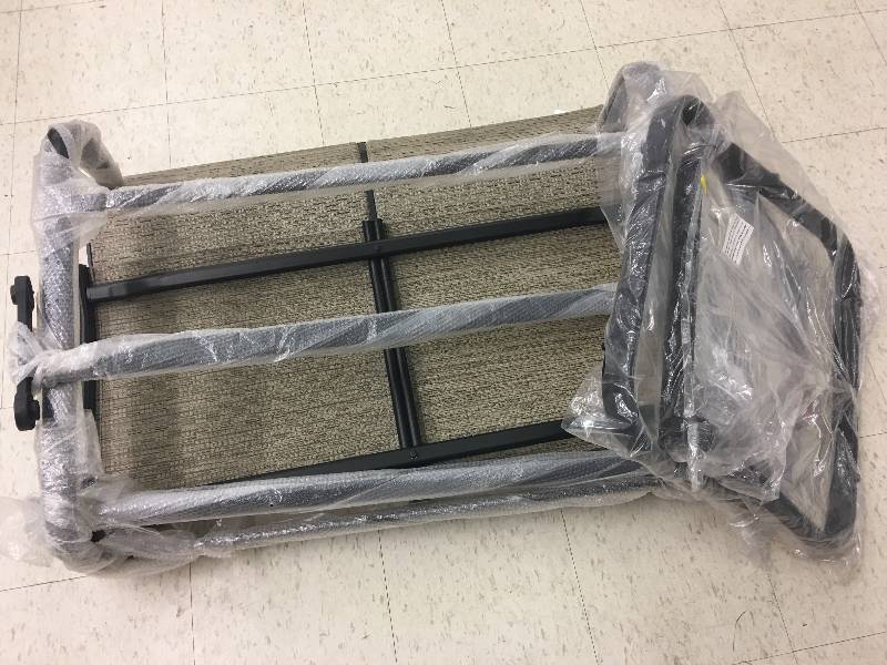 lot 42 image: 2 person outdoor glider chair