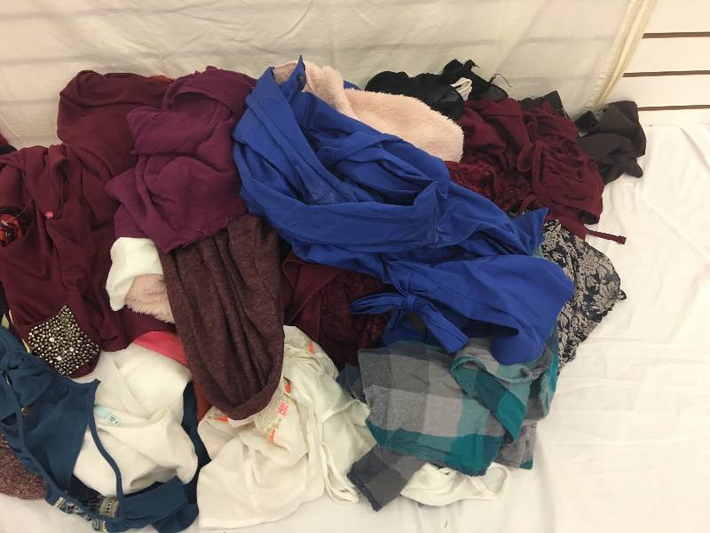 lot 54 image: large lot of name brand summer clothing