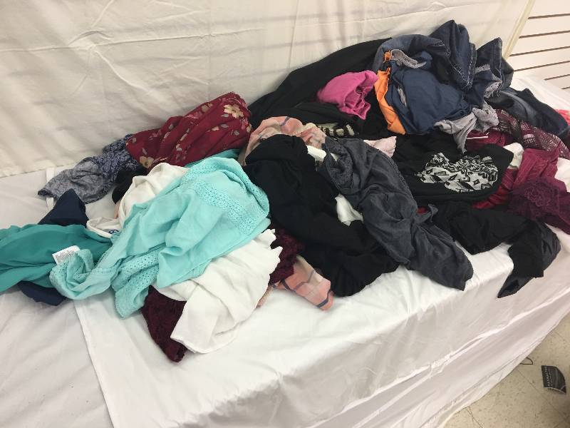 lot 55 image: large lot of name brand summer clothing