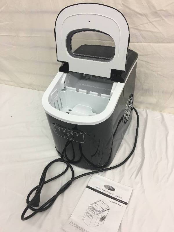 lot 138 image: whynter ice machine ime-27omb retail $145