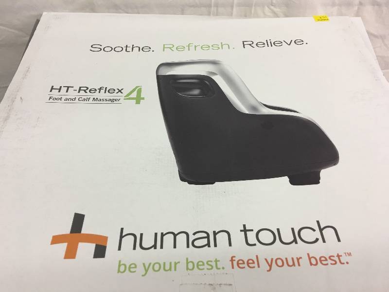 lot 154 image: Human Touch Reflex-2 Foot & Calf Massager with Patented Figure- CirQlation Paddle Technology  retail $249