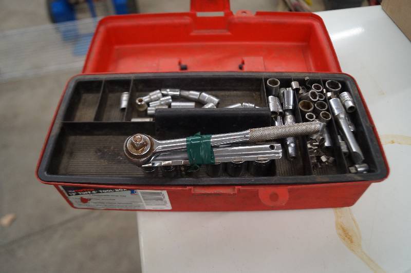 Tool Box w socketsratchets