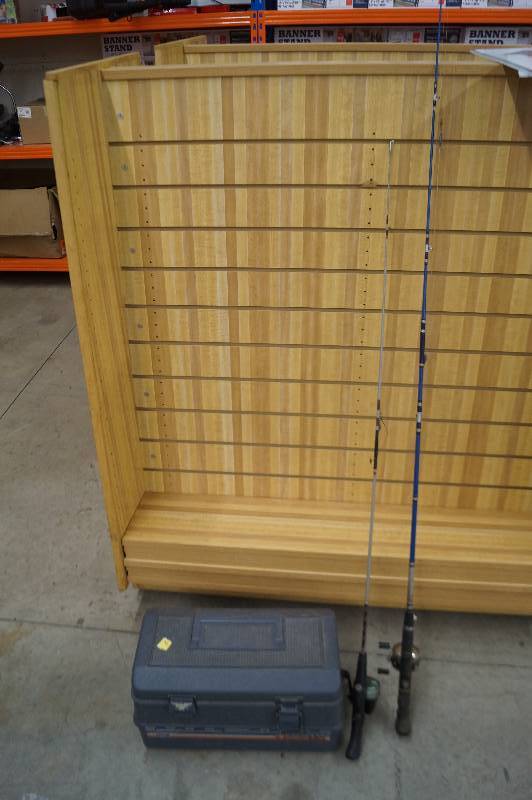 Tackle Box w Tackle & RodsReels
