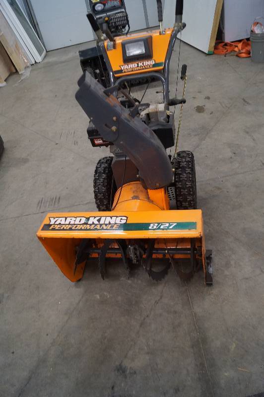 Yard King Snowblower | Moorhead Liquidation December Consignment #1 | K-BID