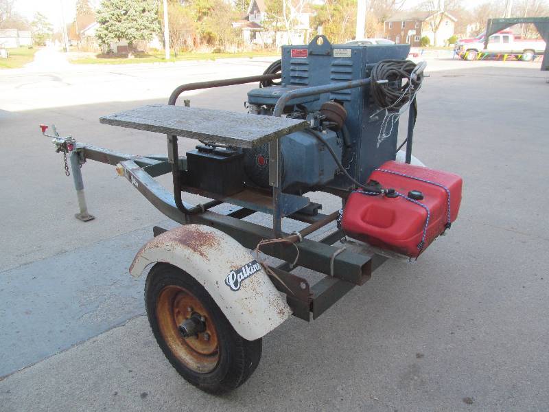 Welder on Trailer