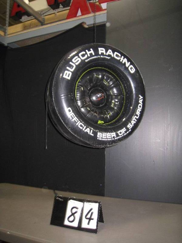 lot 84 image: Busch Racing inflatable tire