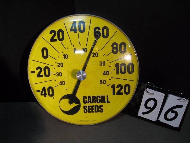 lot 96 image: Cargill Seeds thermometer