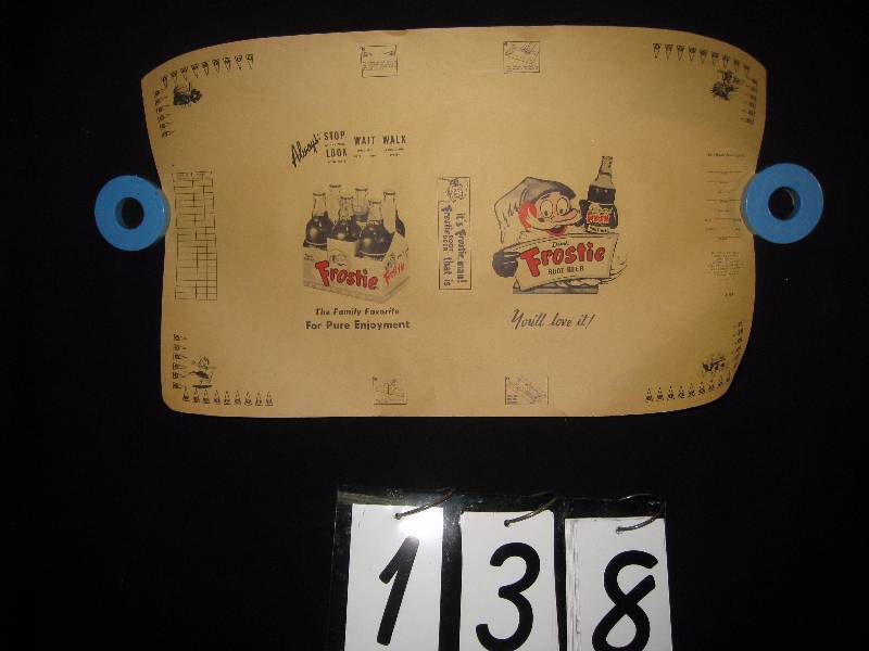 lot 138 image: Frosty Root Beer school book cover