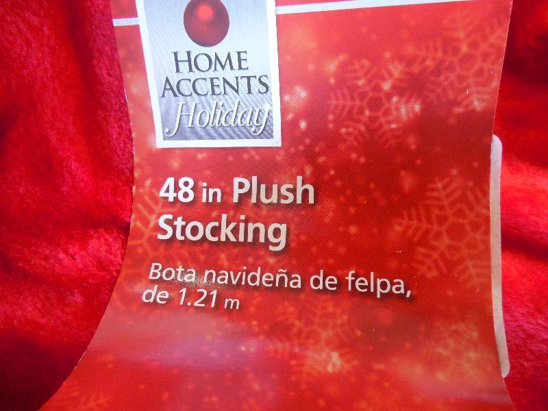 (3) 48 PLUSH STOCKINGS