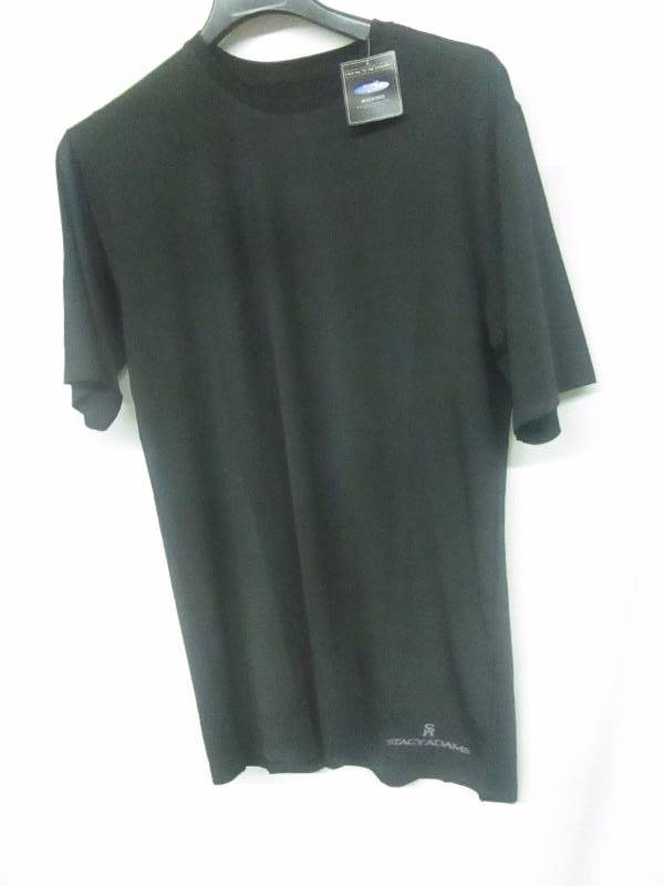 lot 58 image: Stacy Adams Mens 2-pk. Crew T-Shirt