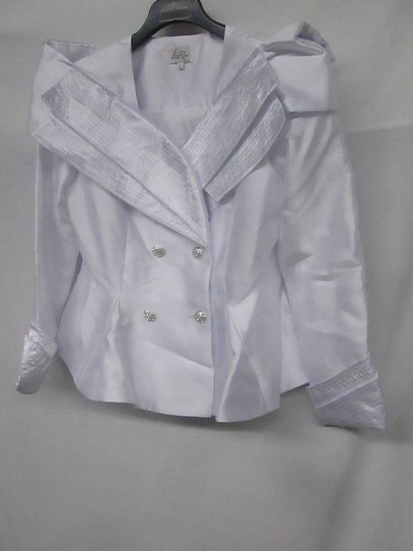 lot 54 image: Lisa Rene Misses 2-pc. Portrait Collar Skirt Suit