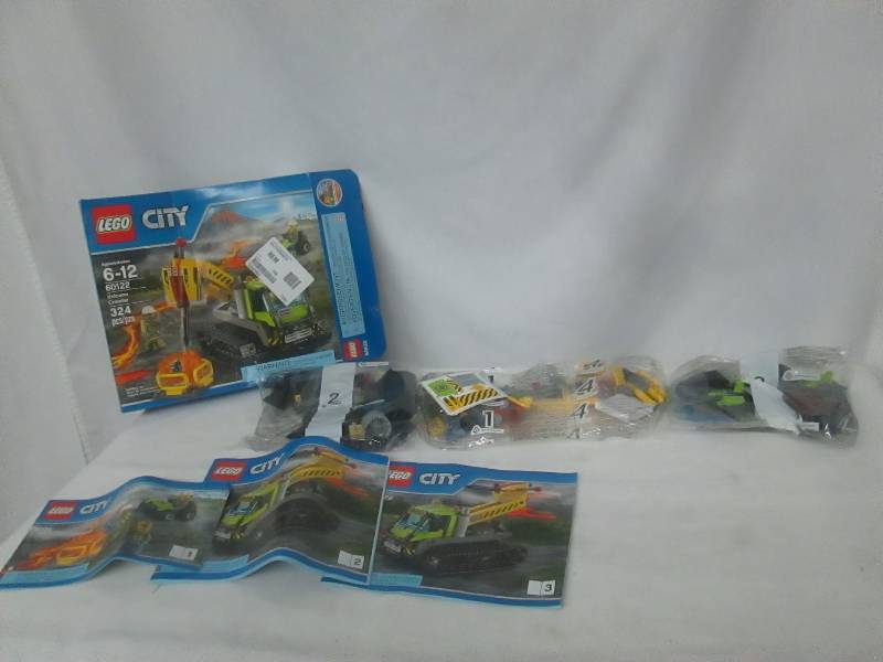 lot 47 image: Lego City Volcano Crawler 324-pc. Building Set