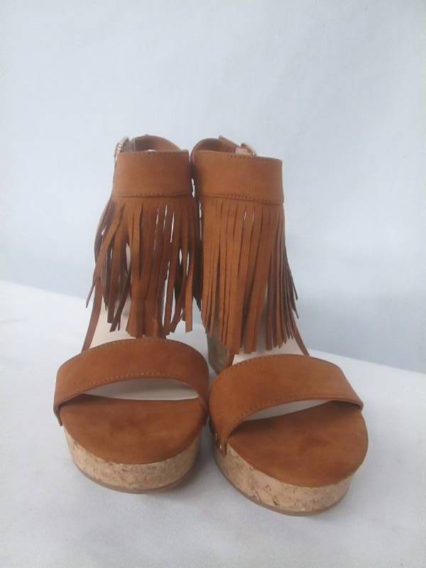 lot 15 image: Fergalicious Womens Vinni Wedge Platform Sandal