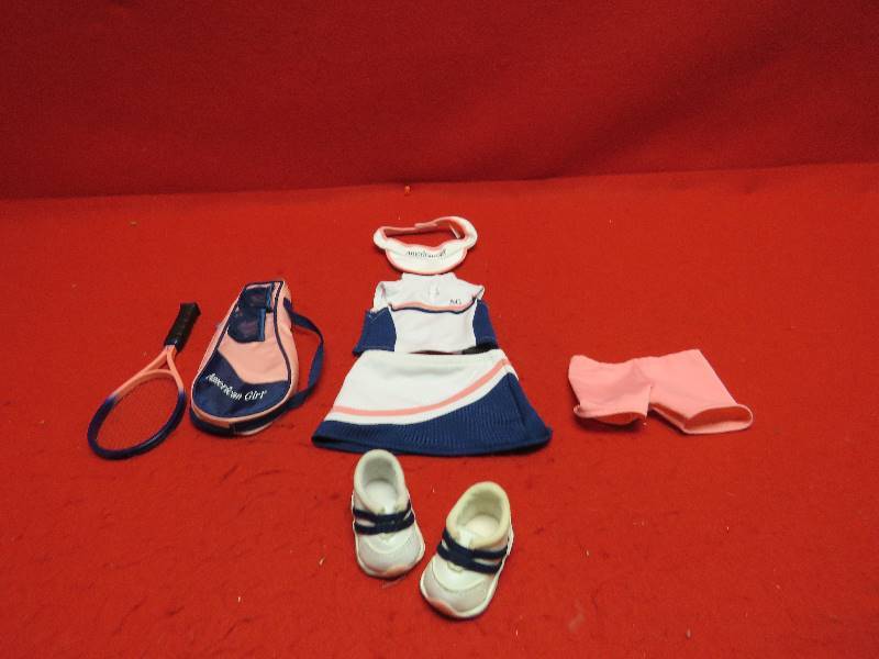 lot 23 image: American Girl Tennis Outfit