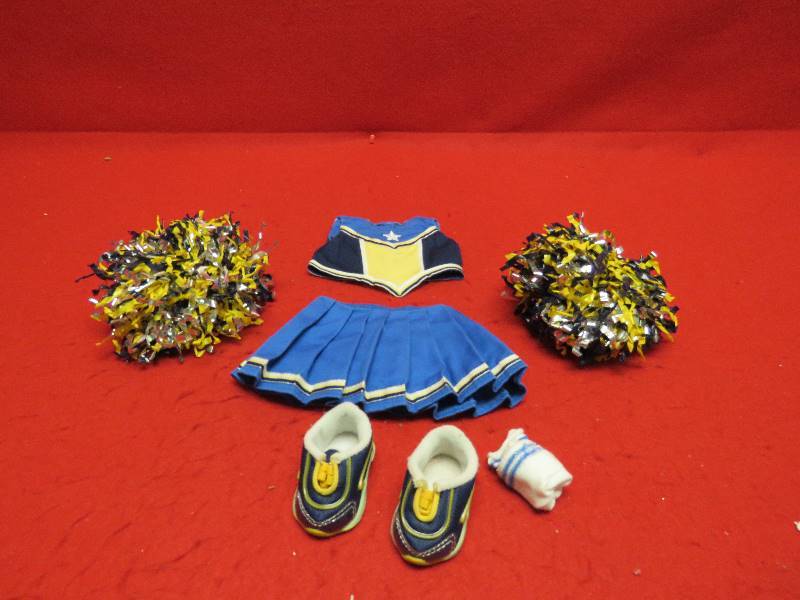 lot 40 image: American Girl Cheerleading Outfit