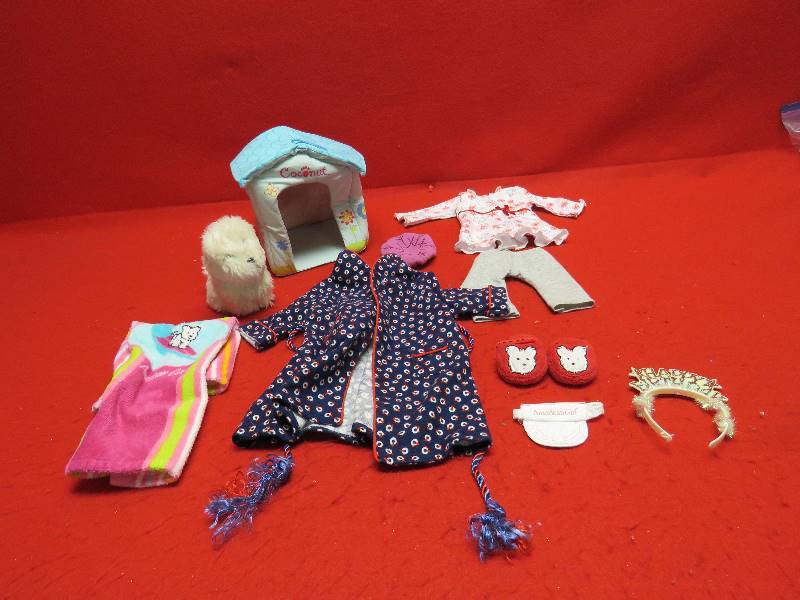 lot 45 image: American Girl Coco Pet Hut
