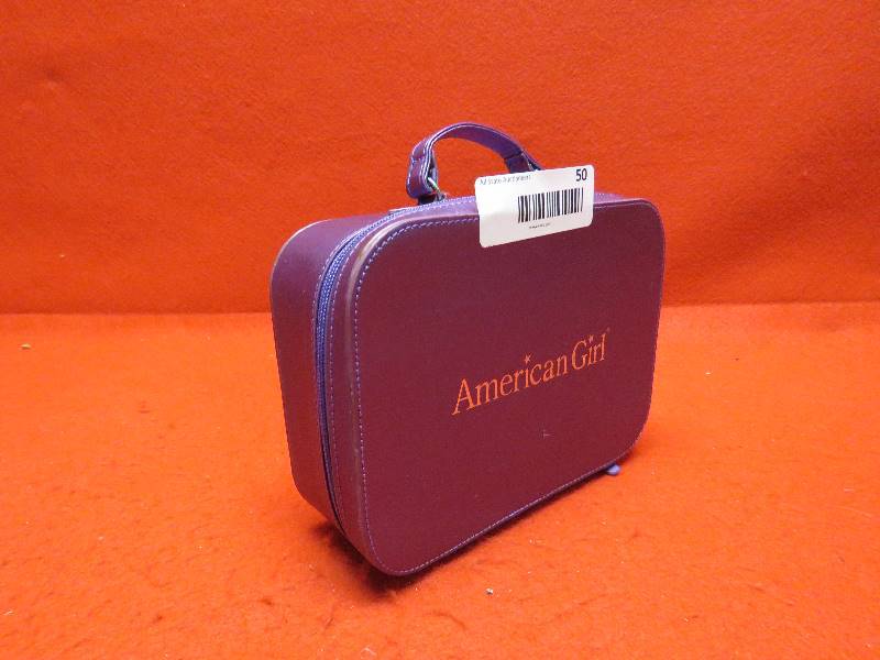 lot 50 image: American Girl Suitcase