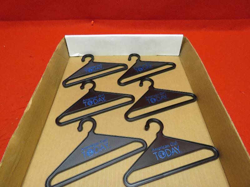 lot 61 image: American Girl Doll Hangers