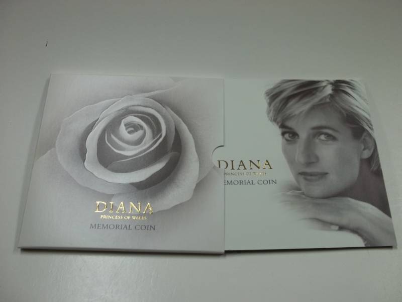 lot 37 image: Diana Princess of Wales Memorial Coin