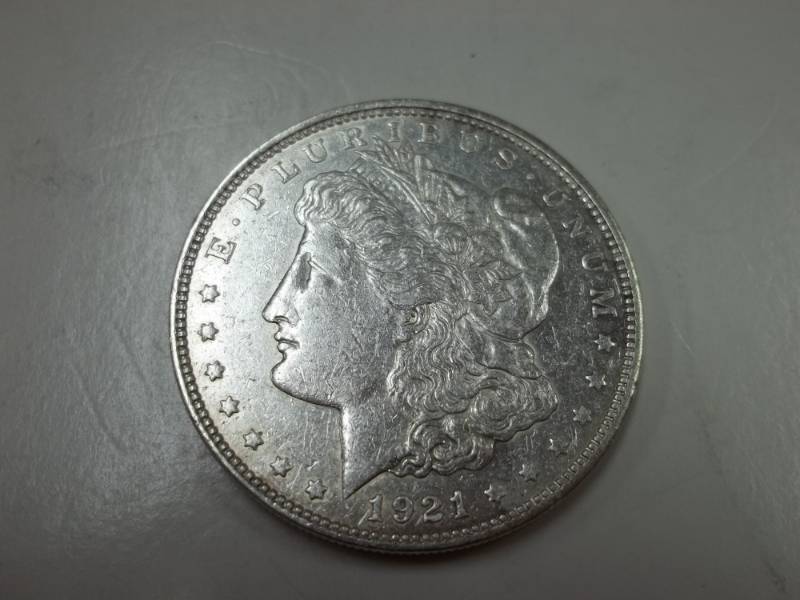 lot 139 image: 1921 Morgan Silver Dollar 90% Silver