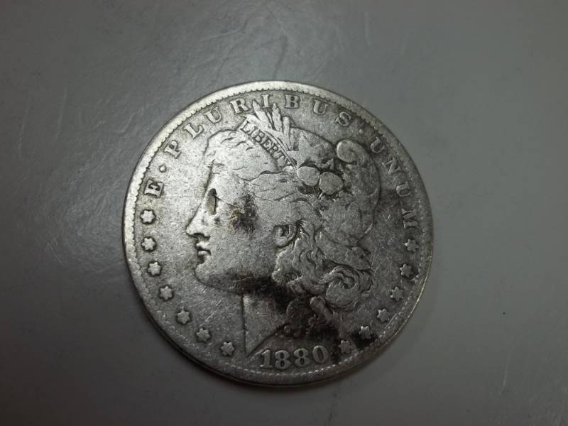 lot 146 image: 1880 Morgan Silver Dollar 90% Silver