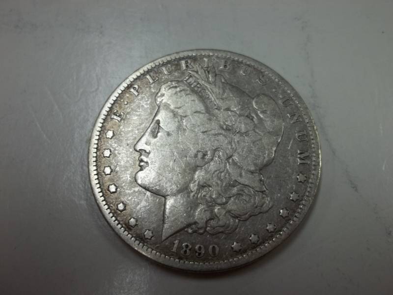 lot 148 image: 1890 Morgan Silver Dollar 90% Silver