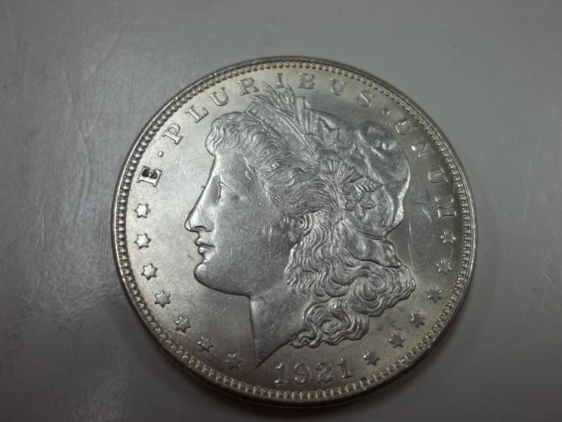 lot 153 image: 1921 Morgan Silver Dollar 90% Silver