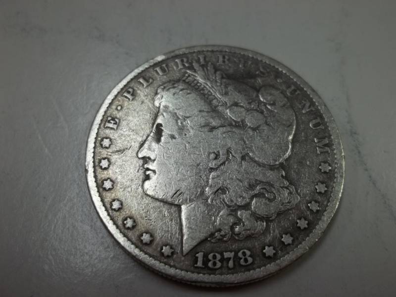 lot 162 image: 1878 Morgan Silver Dollar 90% Silver