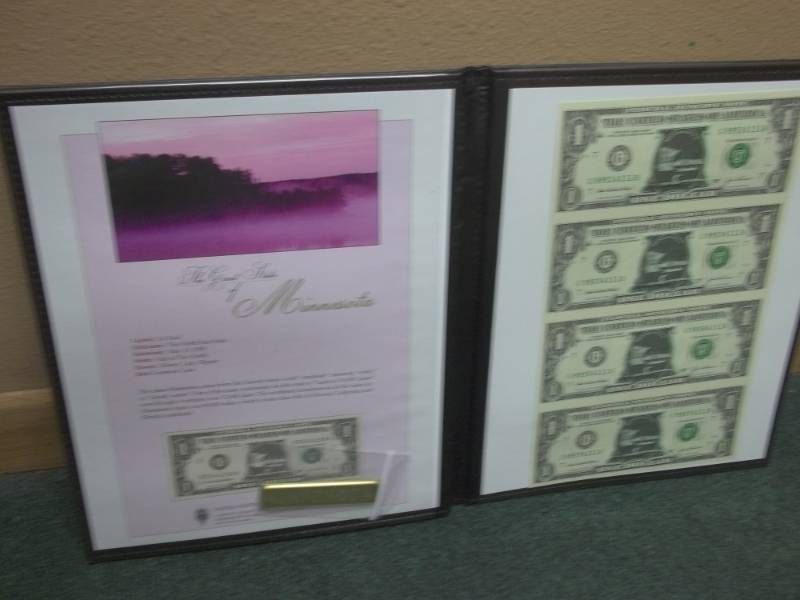 lot 167 image: Sate of Minnesota Dollar Collection