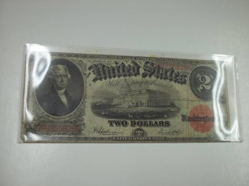 lot 228 image: 1917 $2 Bill
