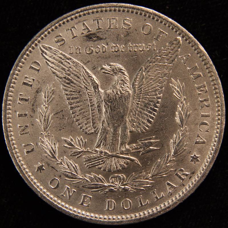 1896 MORGAN SILVER DOLLAR BU UNC
