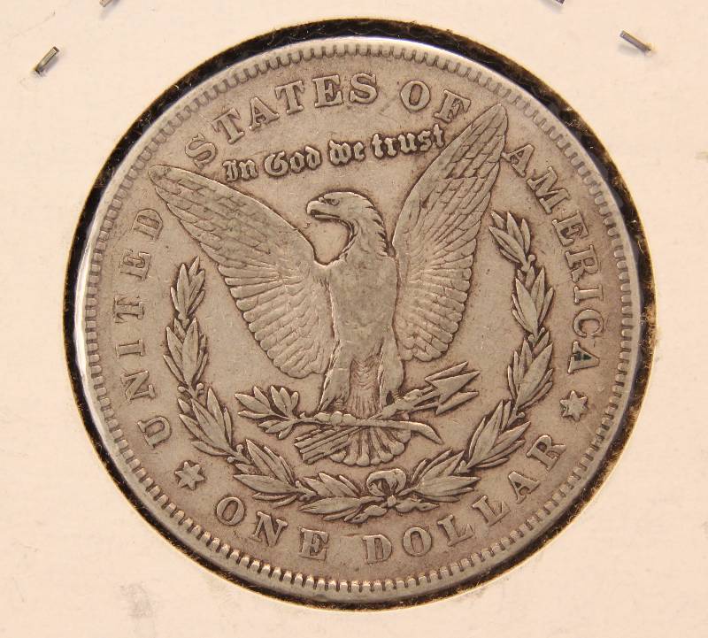 1878 MORGAN SILVER DOLLAR VF