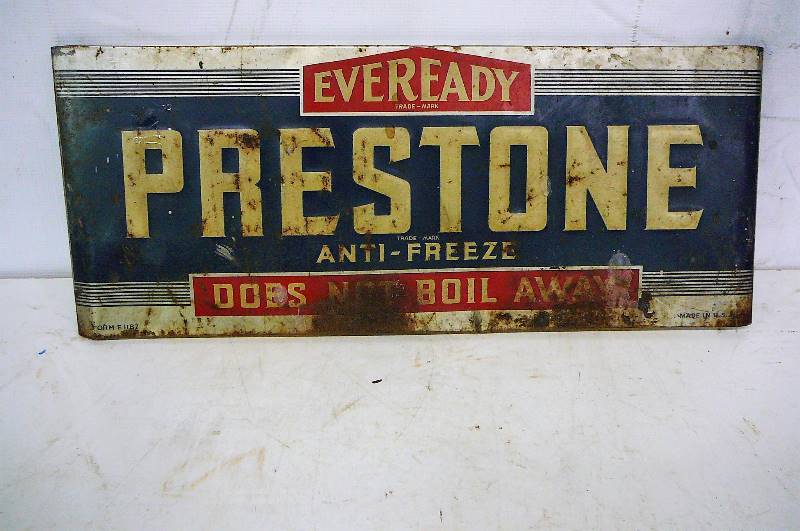 Vintage Metal Sign