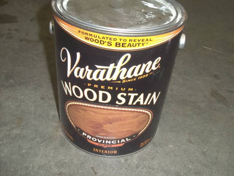 lot 2 image: Gallon of interior wood stain