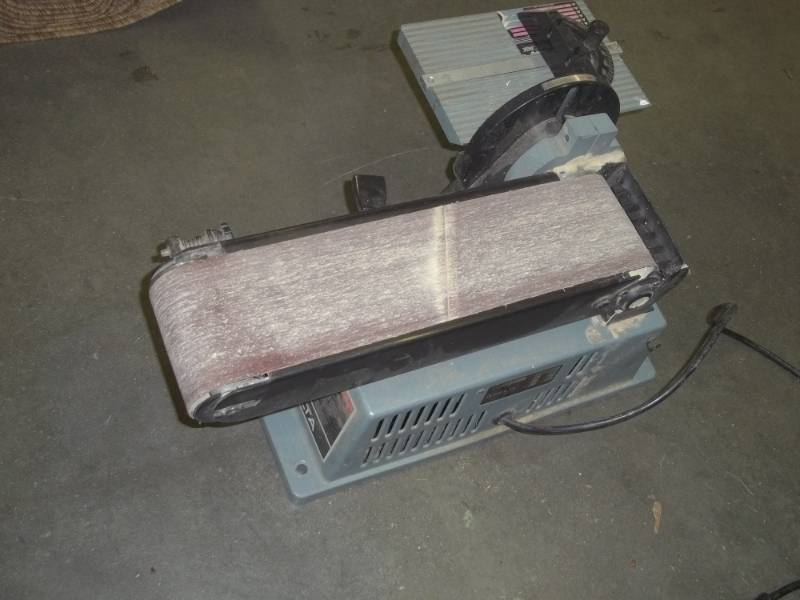 Delta 4 inch belt 6 inch disc sander with manual Advanced Sales