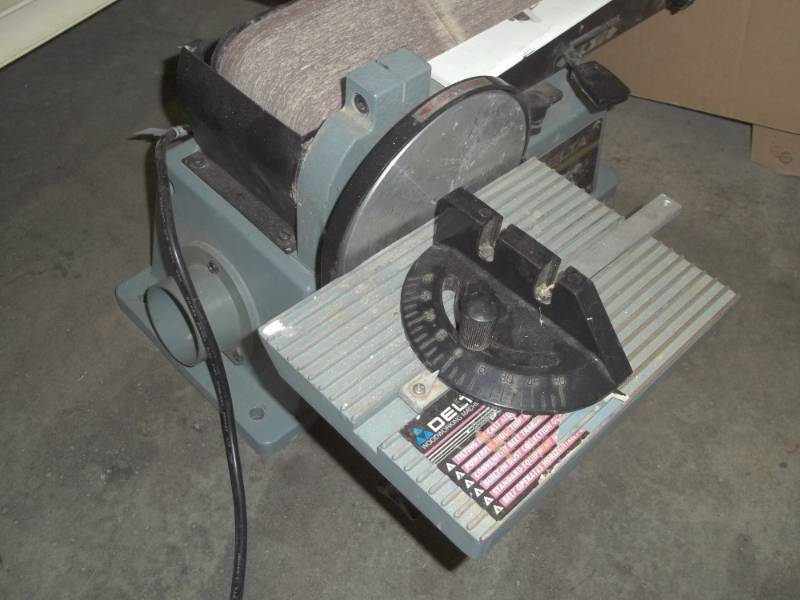 Delta 4 inch belt 6 inch disc sander with manual Advanced Sales