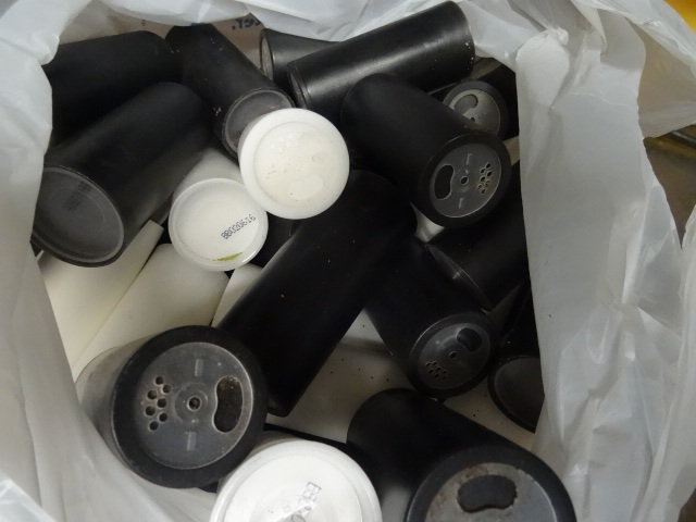 lot 13 image: Salt and pepper shakers