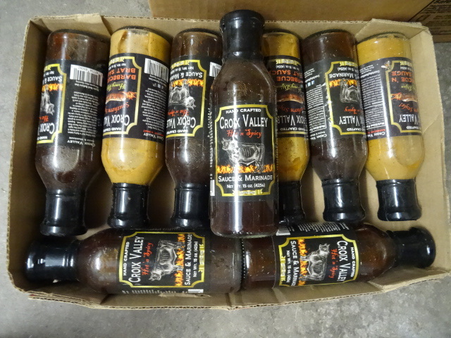 lot 28 image: Croix valley barbeque sauce and marinade