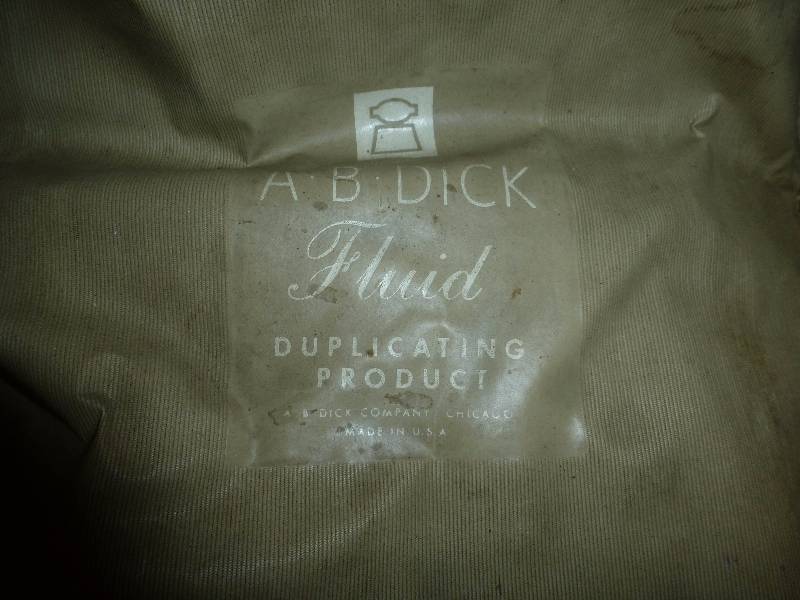 AB Dick Duplicator
