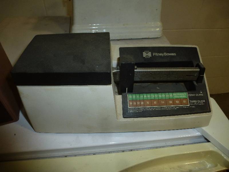 GE Refrigerator & scales