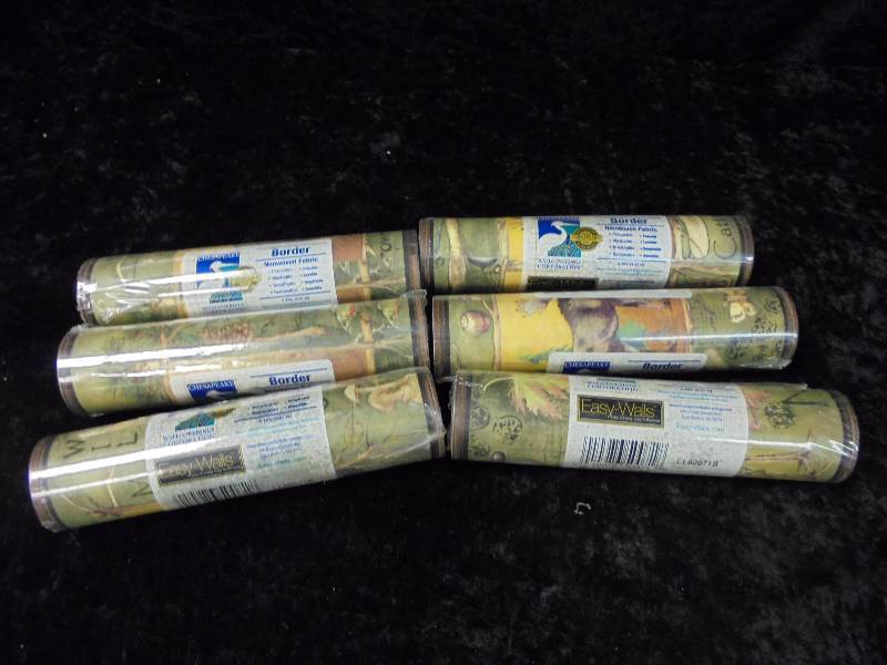 lot 43 image: Lot - Chesapeake Borders, Cattails, Brown Bear, New