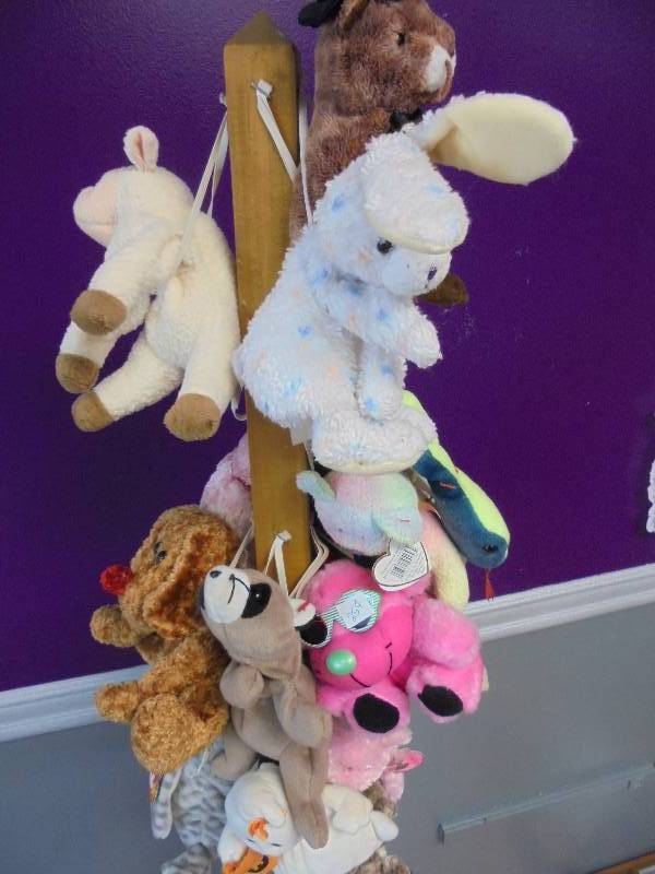 Lot - Beanie Babies on Display Stand | Business Liquidation - Great