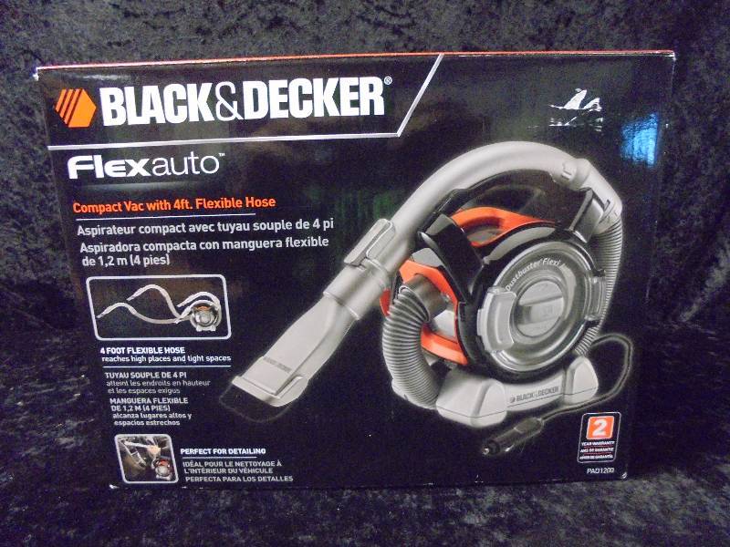 lot 87 image: New BlackDecker Flex Auto Compact Vac