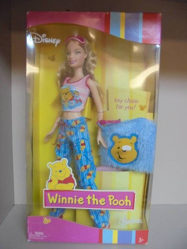 lot 155 image: Winne The Pooh Barbie