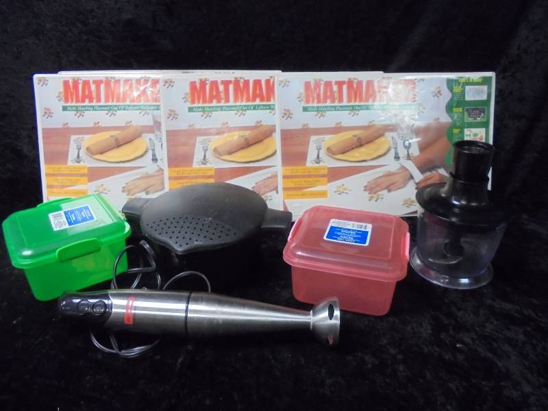 lot 174 image: Lot - Misc Kitchen Items, Pampered Chef, etc