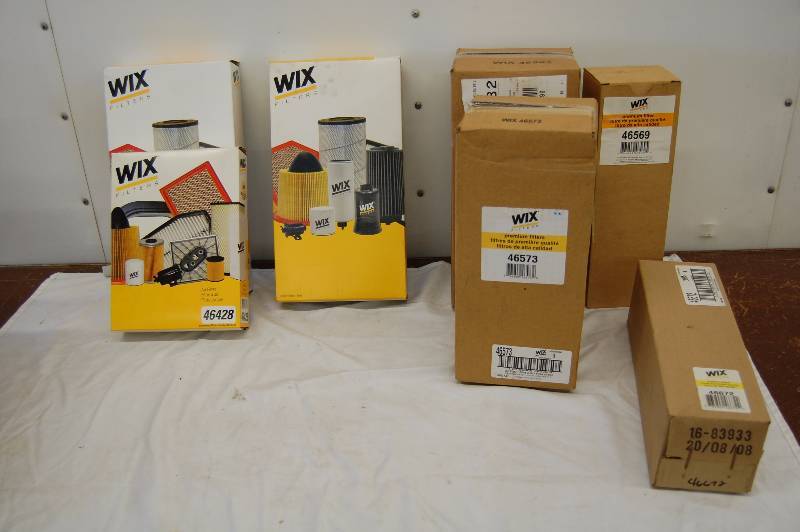 lot 22 image: Wix Brand Assorted Filters