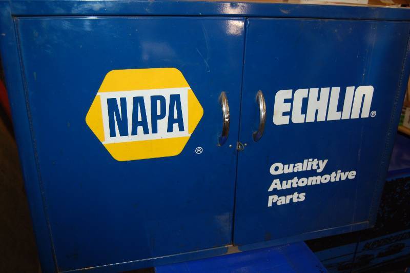 lot 114 image: Steel NAPA Cabinet
