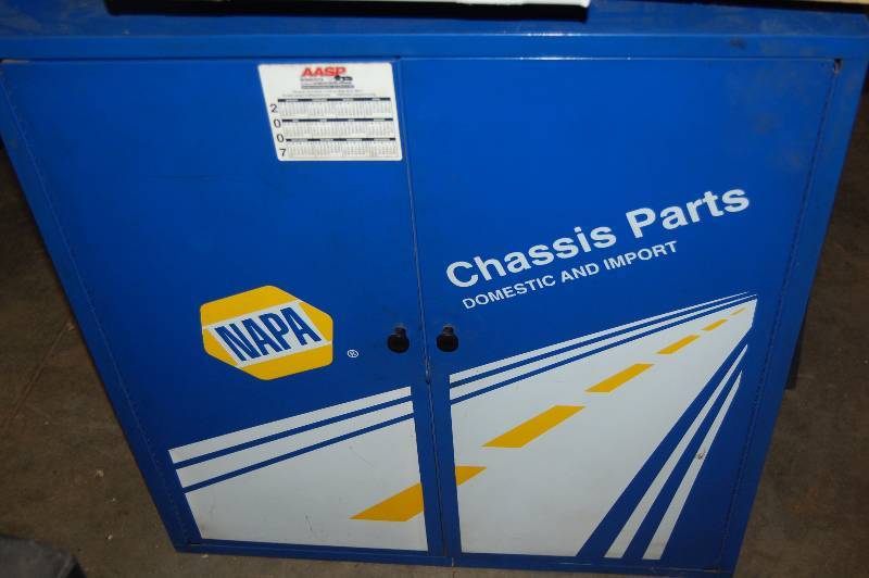 lot 117 image: Steel NAPA Cabinet